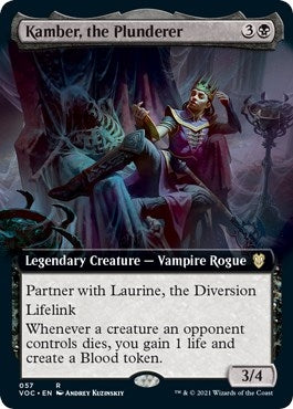 Kamber, the Plunderer (Extended Art) (57) (Innistrad: Crimson Vow)