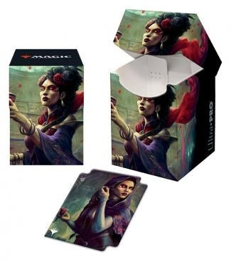 Image for Innistrad: Crimson Vow 100+ Deck Box Henrika, Infernal Seer (V5) for Magic: The Gathering - Deck Boxes