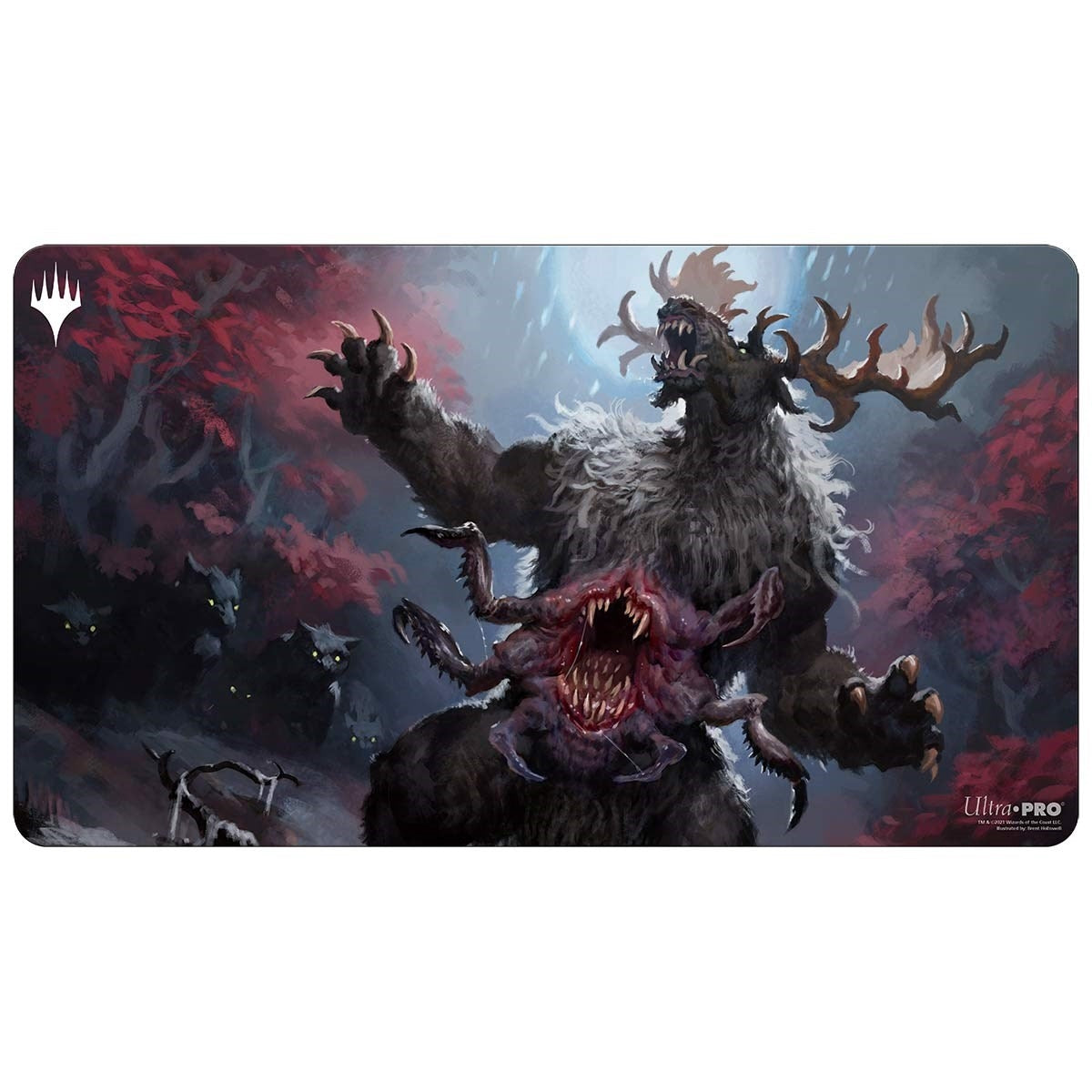 Image for Innistrad: Crimson Vow Playmat Ulvenwald Behemoth (F) for Magic: The Gathering - Playmats
