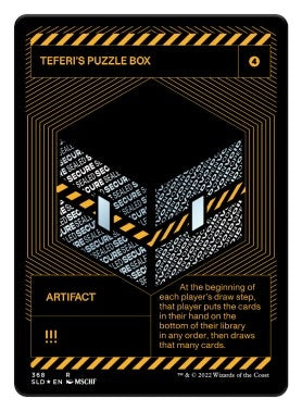 Teferi's Puzzle Box (Silver Laminate) (368) (Secret Lair Drop Series)