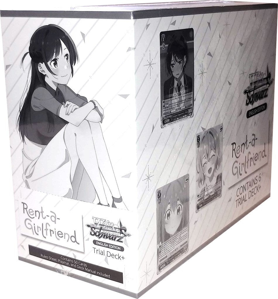 Image for Rent-A-Girlfriend Trial Deck+ Display - Weiss Schwarz