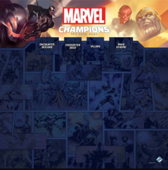 Image for Marvel 1-4 Player Game Mat - Playmats