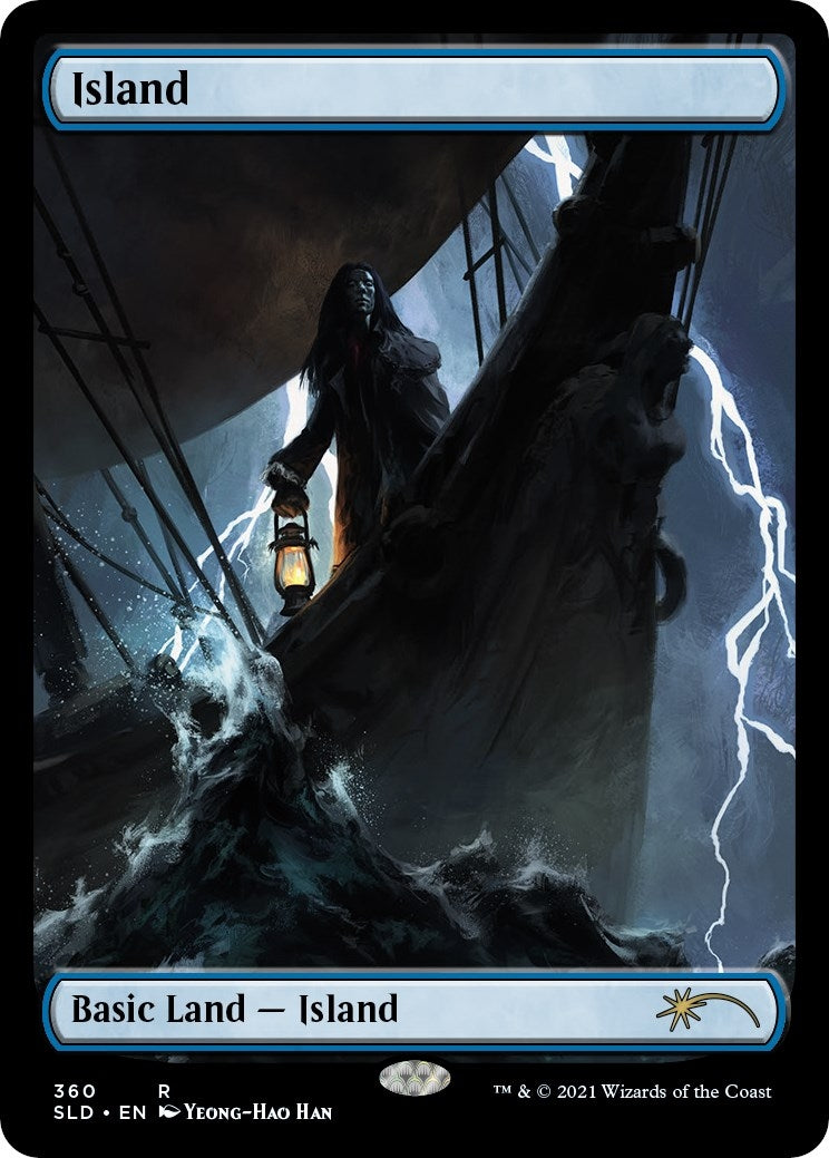 Island (The Dracula Lands) (360) (Secret Lair Drop Series)