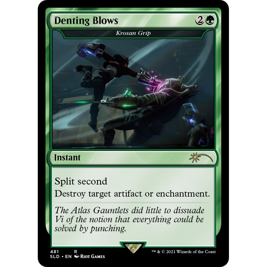 Denting Blows - Krosan Grip (481) (Secret Lair Drop Series) - PokeBox USA