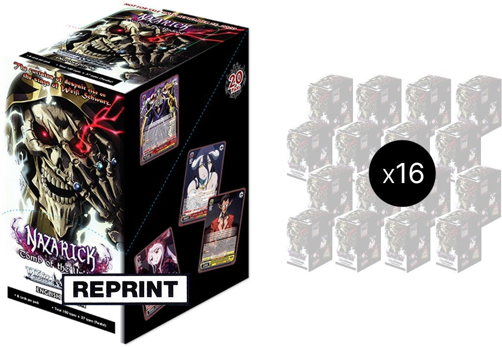 Image for Nazarick: Tomb of the Undead Booster Box Case [Second Edition] - Weiss Schwarz