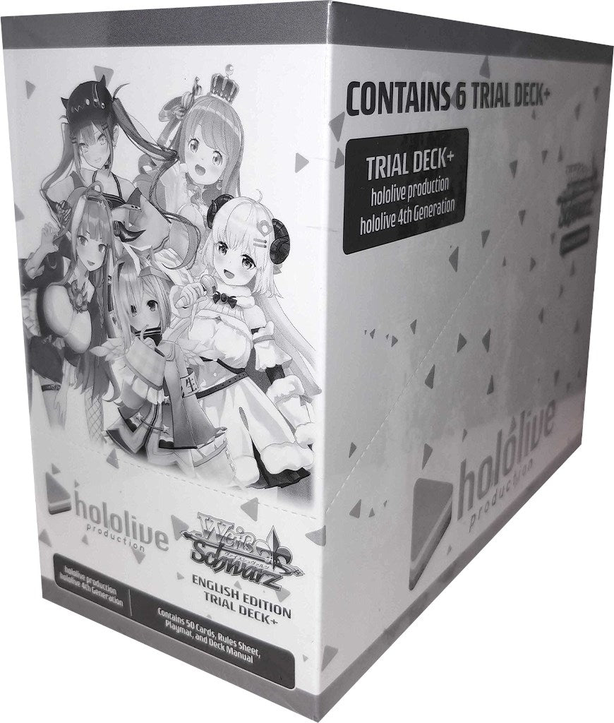 Image for hololive production hololive 4th Generation Trial Deck+ Display - Weiss Schwarz