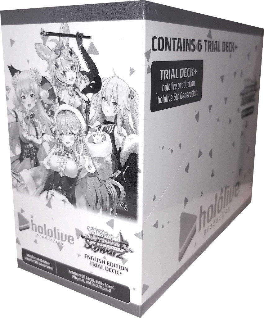 Image for hololive production hololive 5th Generation Trial Deck+ Display - Weiss Schwarz