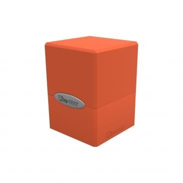 Image for Satin Cube - Pumpkin Orange - Deck Boxes