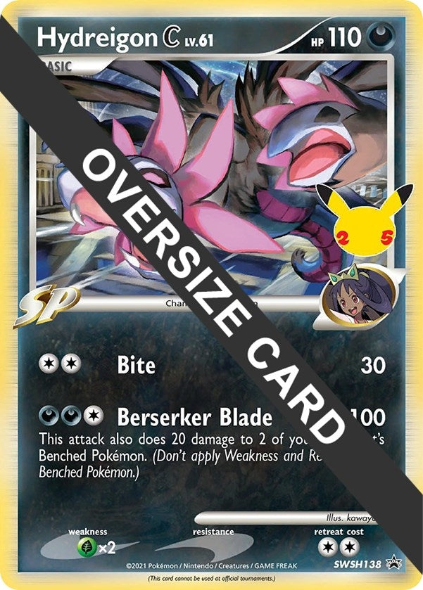 Image for Hydreigon C - SWSH138 (SWSH138) (Jumbo Cards) (PR) - Pokemon