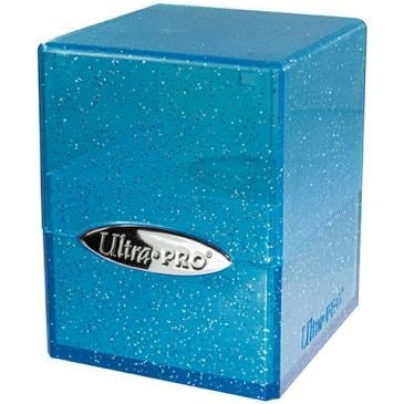 Image for Satin Cube - Glitter Blue - Deck Boxes