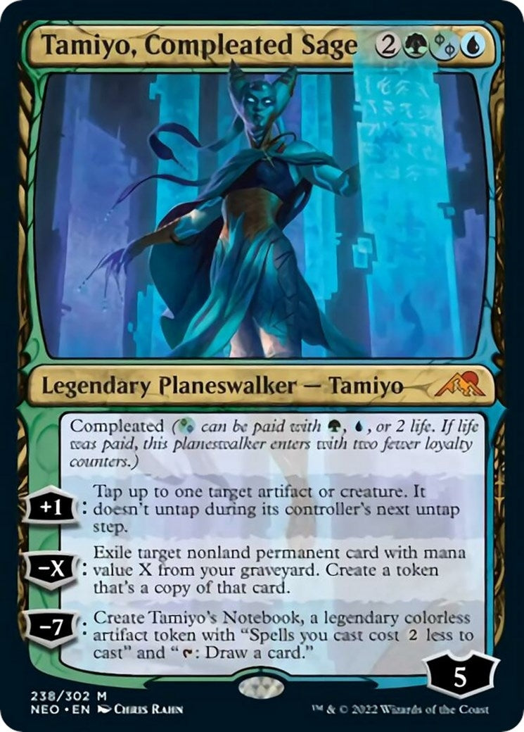 Tamiyo, Compleated Sage (238) (Kamigawa: Neon Dynasty)