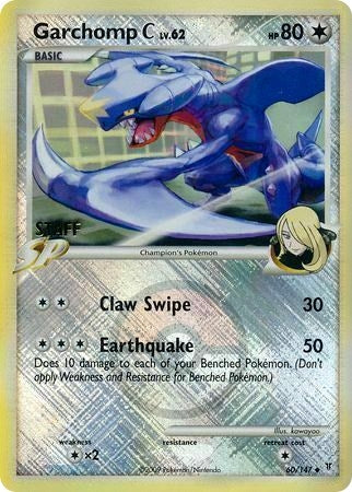 Image for Garchomp C - 60/147 (League Promo) [Staff] (060/147) (League & Championship Cards) (PR) - Pokemon