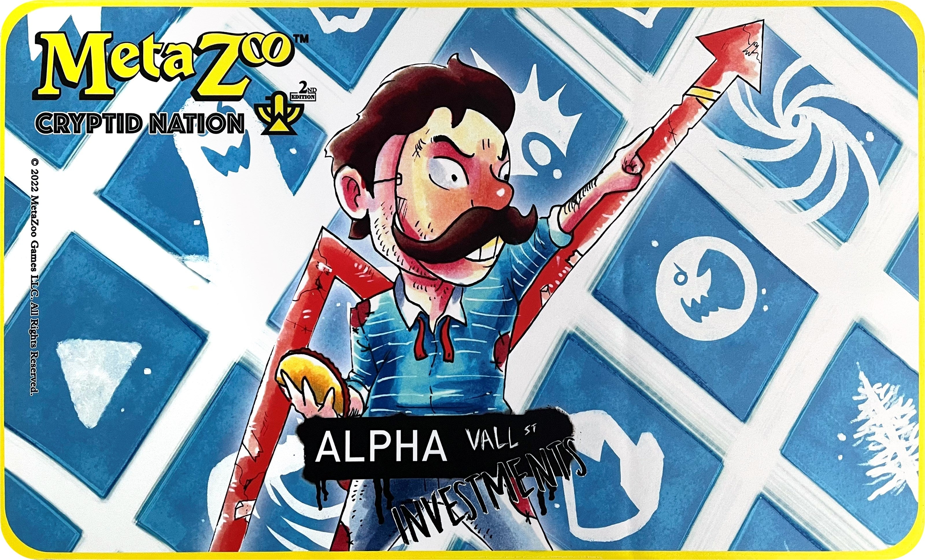 Image for Cryptid Nation Second Edition Playmat - Alpha Investments - Playmats