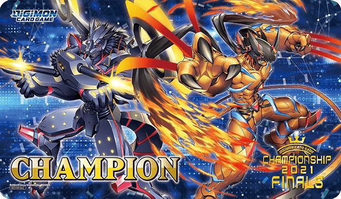 Image for Digimon Card Game: 2021 Final Championships Champion Playmat - Playmats