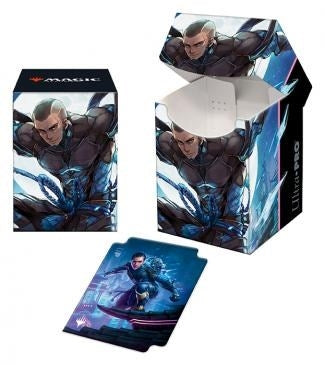 Image for Kamigawa: Neon Dynasty 100+ Deck Box Kaito Shizuki (V2) for Magic: The Gathering - Deck Boxes