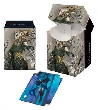 Image for Kamigawa: Neon Dynasty 100+ Deck Box Tamiyo, Compleat Sage (V4) for Magic: The Gathering - Deck Boxes