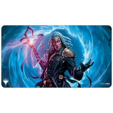 Image for Kamigawa: Neon Dynasty Playmat Tezzeret, Betrayer of Flesh (V3) for Magic: The Gathering - Playmats