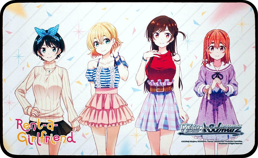 Image for Weiss Schwarz Preorder Stitched Playmat - Rent-A-Girlfriend - Playmats