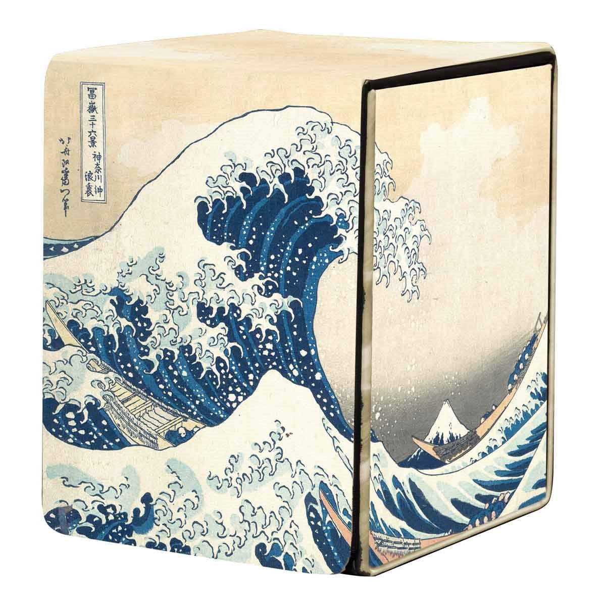Image for Fine Art The Great Wave Off Kanagawa Alcove Flip Box - Deck Boxes