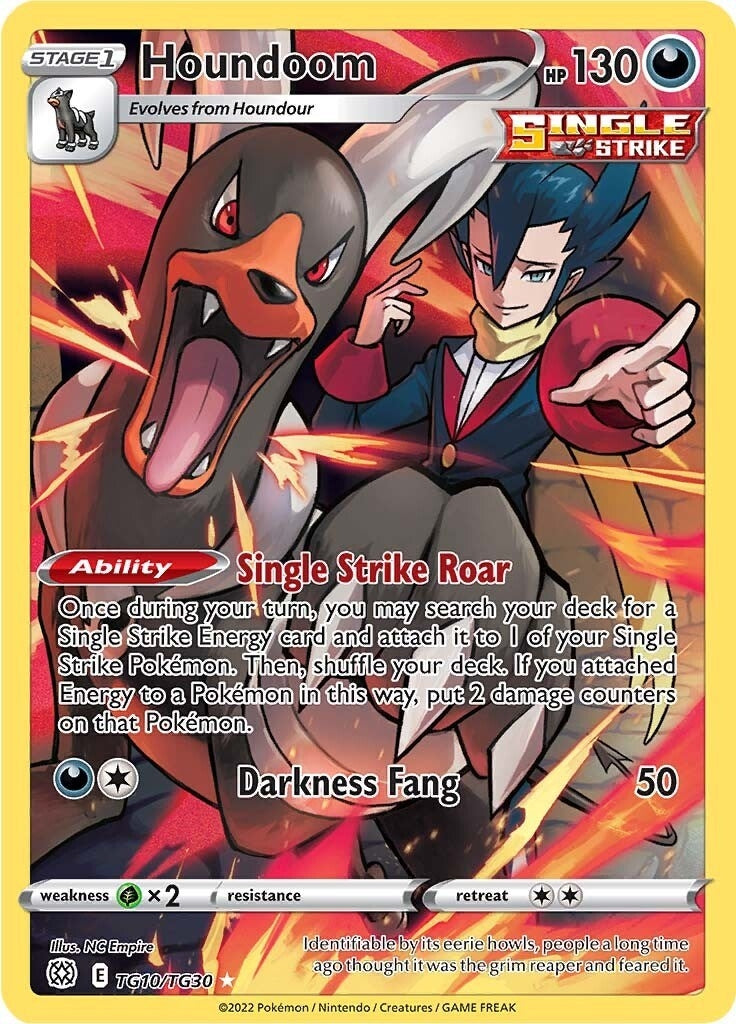 Houndoom (TG10/TG30) (SWSH09: Brilliant Stars Trainer Gallery)