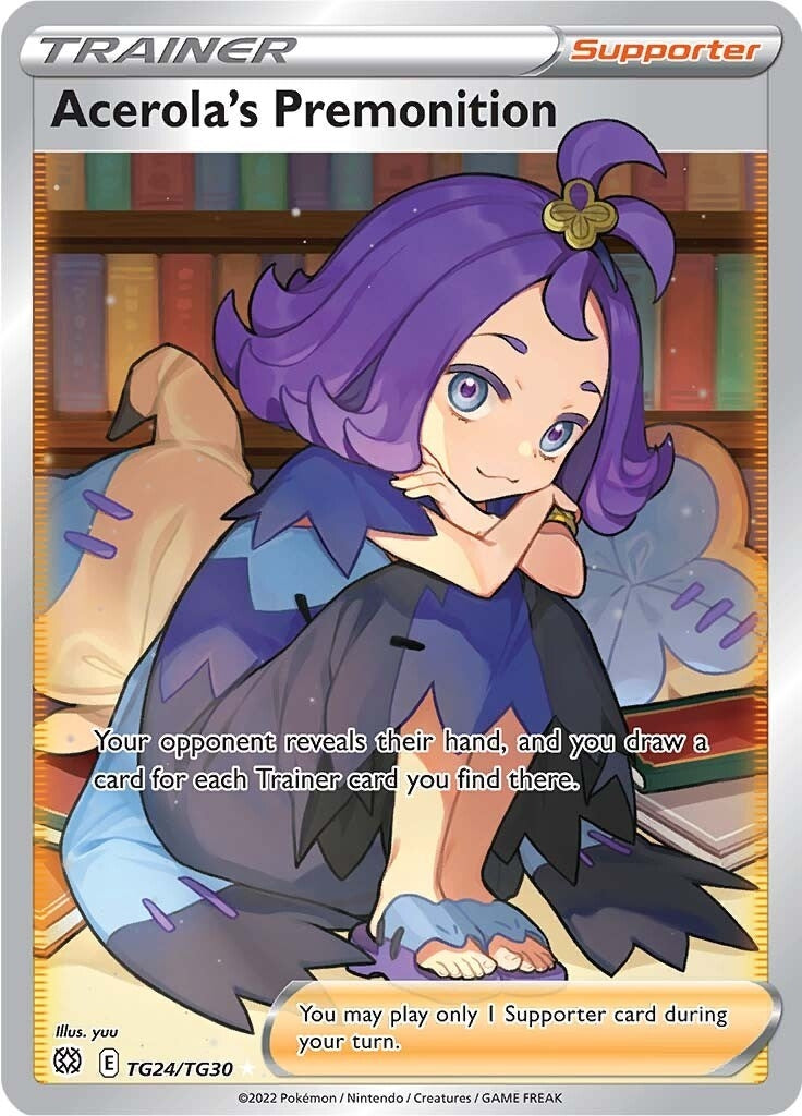 Acerola's Premonition (TG24/TG30) (SWSH09: Brilliant Stars Trainer Gallery)