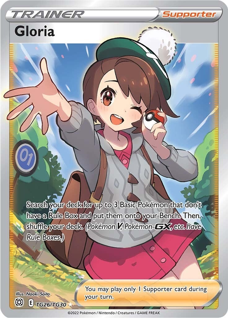 Gloria (TG26/TG30) (SWSH09: Brilliant Stars Trainer Gallery)