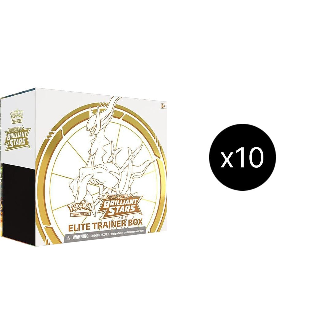 Image for Brilliant Stars Elite Trainer Box Case - Pokemon