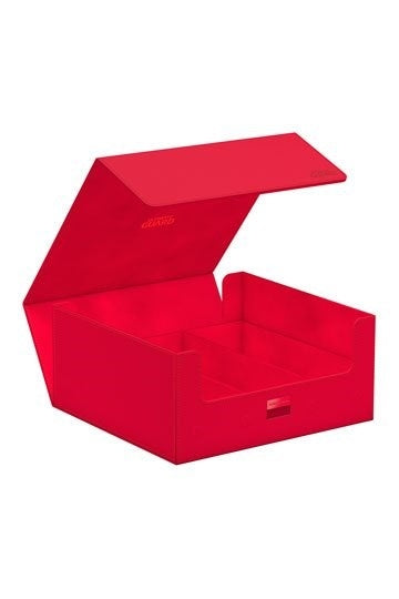 Image for TreasureHive XenoSkin 90+ Monocolor Deck Case - Red - Deck Boxes