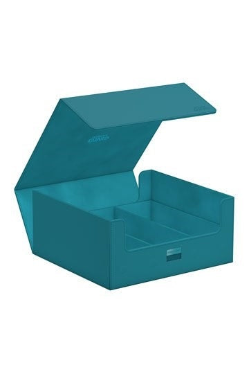 Image for TreasureHive XenoSkin 90+ Monocolor Deck Case - Petrol - Deck Boxes