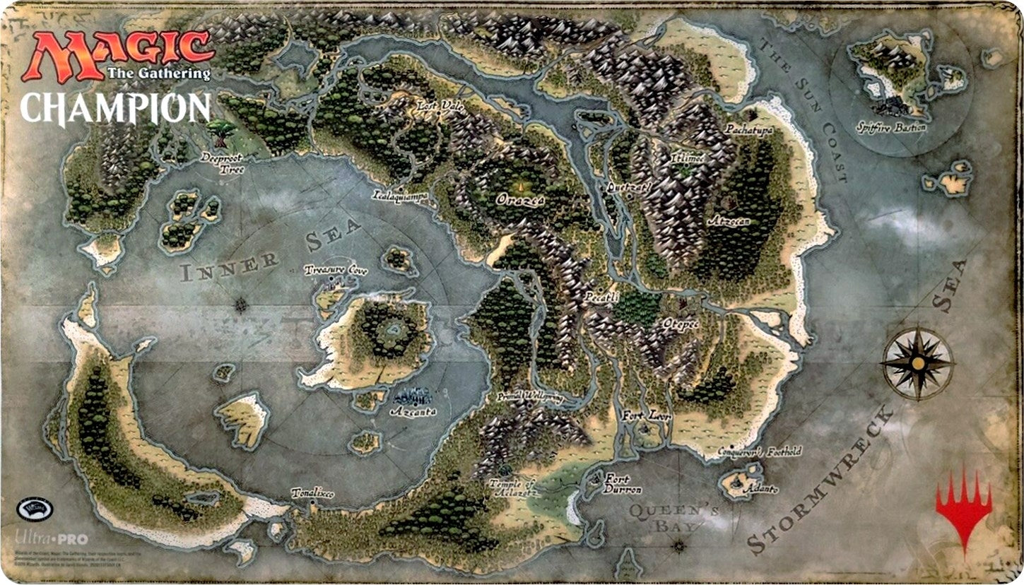 Image for Magic Store Champion 2018 Playmat: Ixalan Map - Playmats