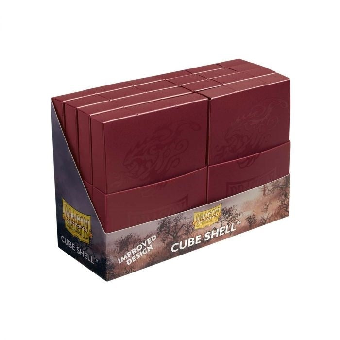 Image for Dragon Shield Cube Shell Display - Blood Red - Deck Boxes