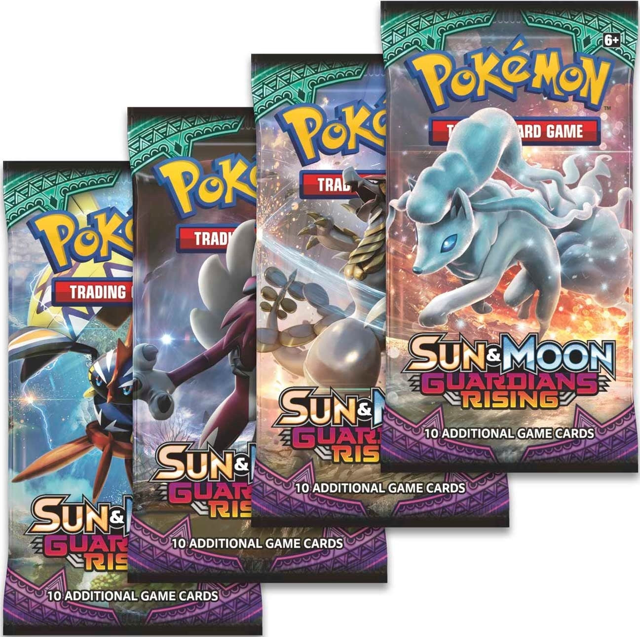 Image for Guardians Rising Booster Pack Art Bundle [Set of 4] - Pokemon
