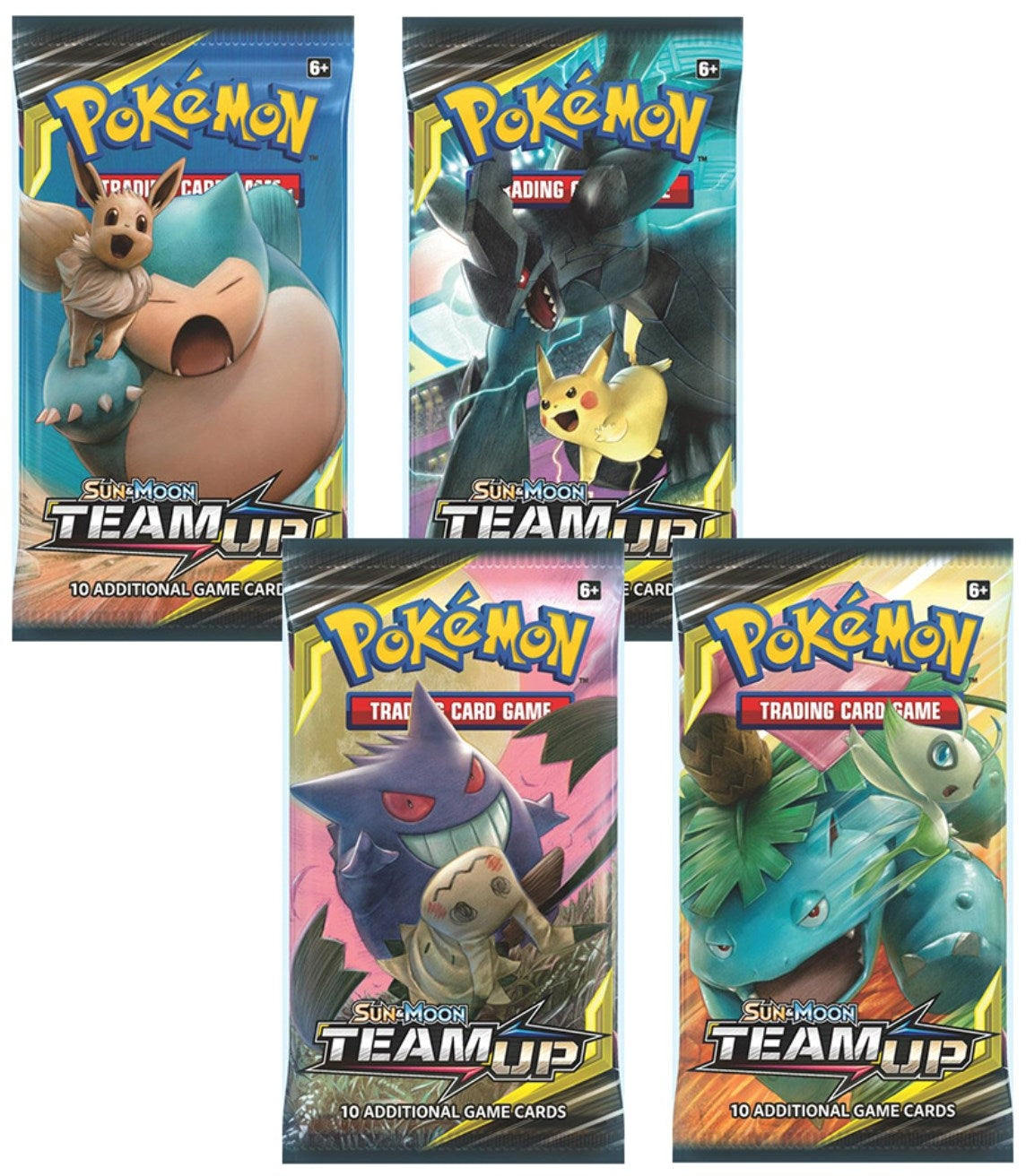 Image for Team Up Booster Pack Art Bundle [Set of 4] - Pokemon