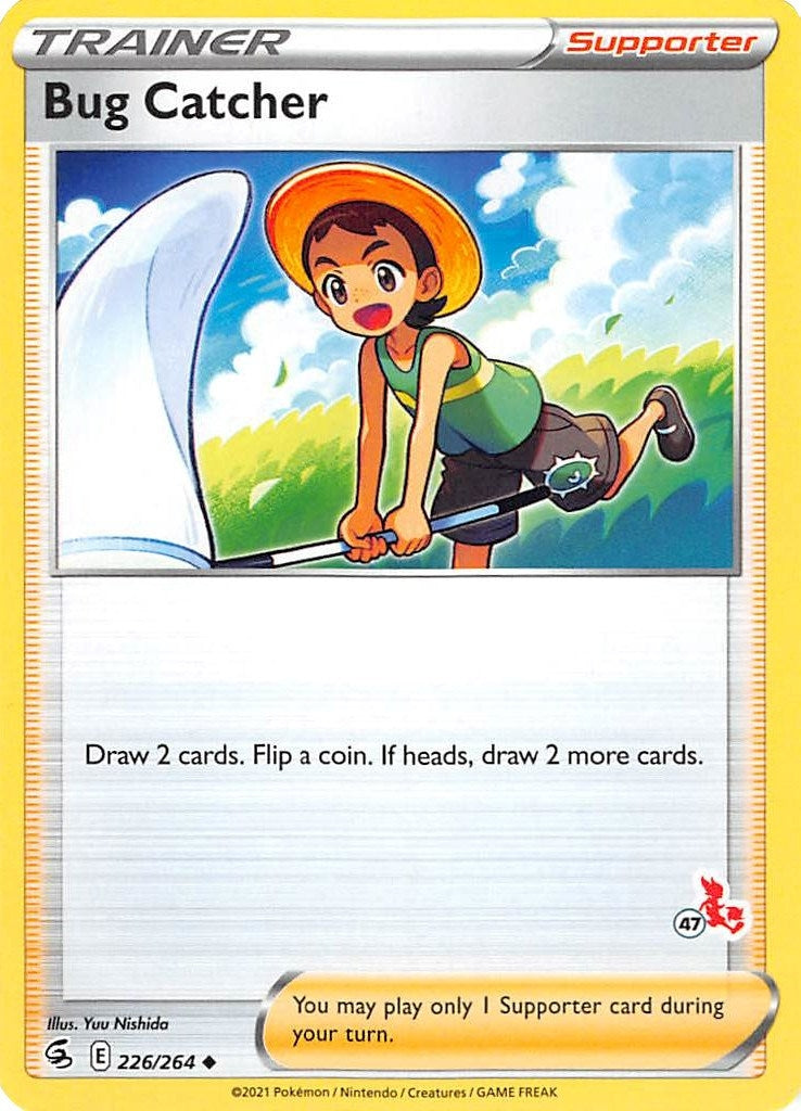 Image for Bug Catcher - 226/264 (#47 Cinderace Stamped) (226/264) (Battle Academy 2022) (BA22) - Pokemon