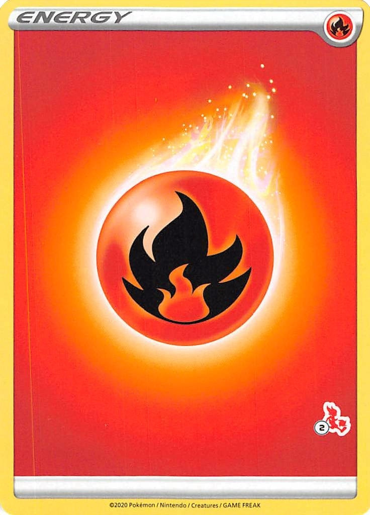 Image for Fire Energy (#2 Cinderace Stamped) (Battle Academy 2022) (BA22) - Pokemon