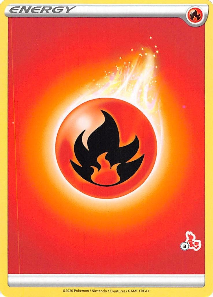 Image for Fire Energy (#3 Cinderace Stamped) (Battle Academy 2022) (BA22) - Pokemon