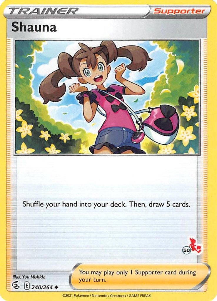 Image for Shauna - 240/264 (#50 Cinderace Stamped) (240/264) (Battle Academy 2022) (BA22) - Pokemon