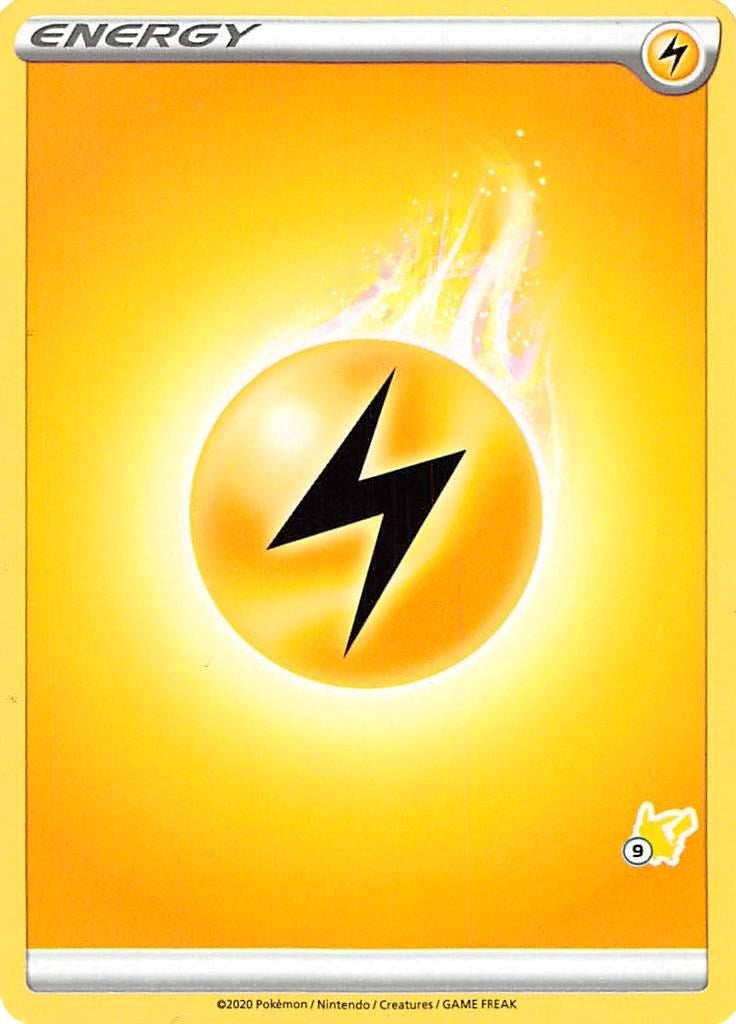 Image for Lightning Energy (#9 Pikachu Stamped) (Battle Academy 2022) (BA22) - Pokemon