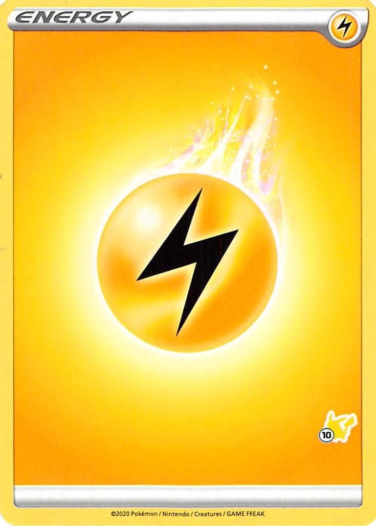 Image for Lightning Energy (#10 Pikachu Stamped) (Battle Academy 2022) (BA22) - Pokemon
