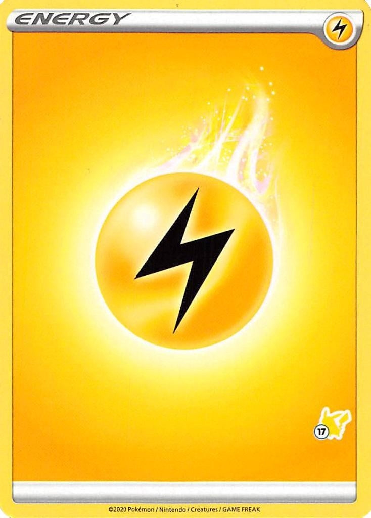 Image for Lightning Energy (#17 Pikachu Stamped) (Battle Academy 2022) (BA22) - Pokemon