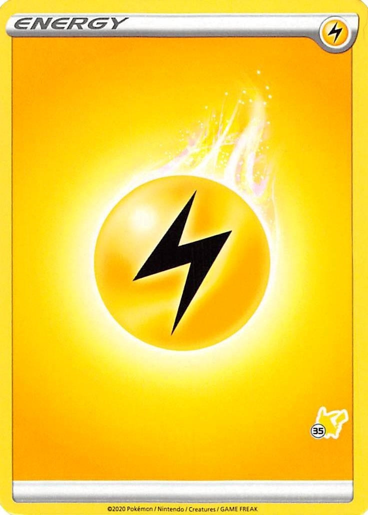Image for Lightning Energy (#35 Pikachu Stamped) (Battle Academy 2022) (BA22) - Pokemon