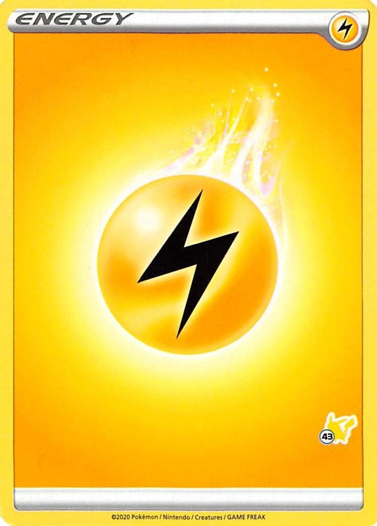 Image for Lightning Energy (#43 Pikachu Stamped) (Battle Academy 2022) (BA22) - Pokemon