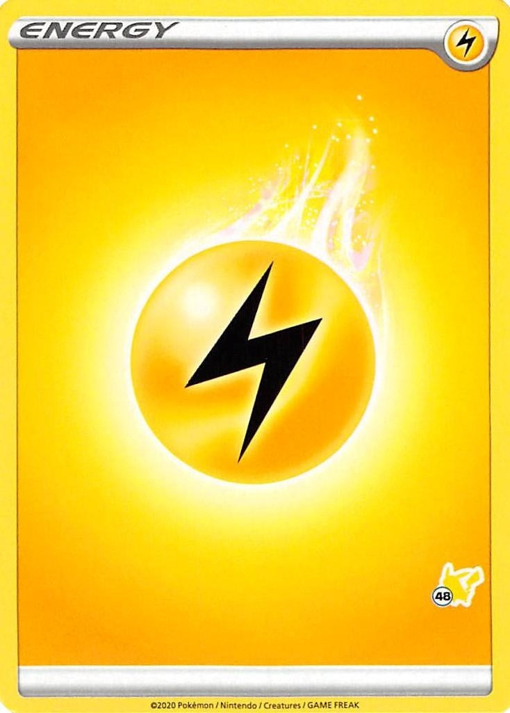 Image for Lightning Energy (#48 Pikachu Stamped) (Battle Academy 2022) (BA22) - Pokemon