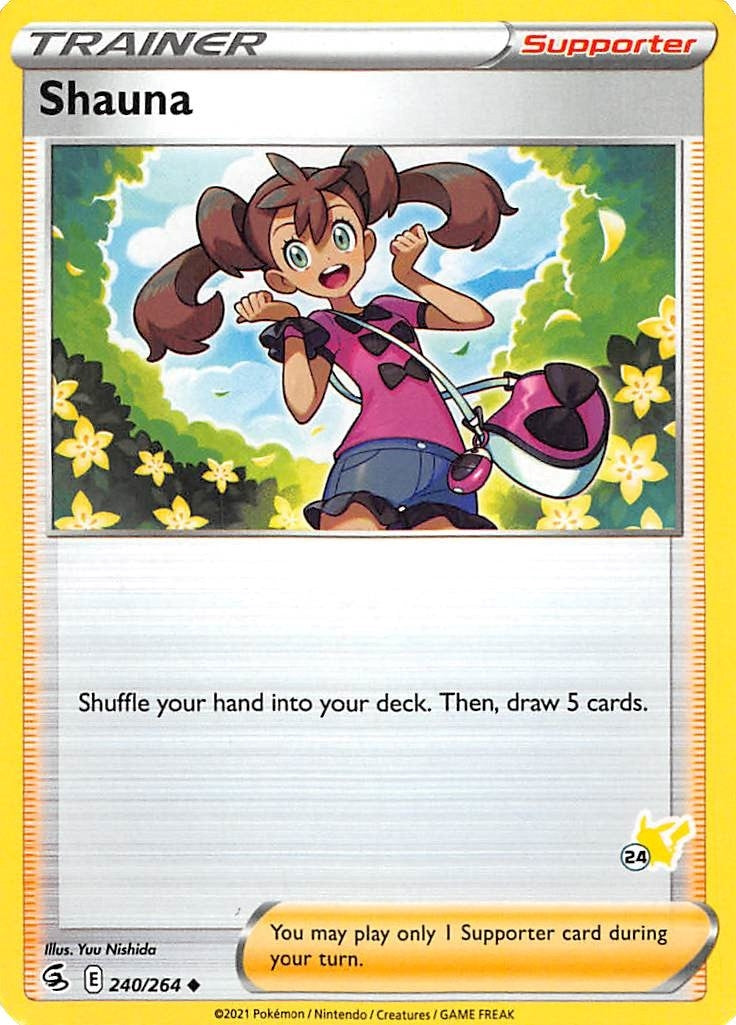 Image for Shauna - 240/264 (#24 Pikachu Stamped) (240/264) (Battle Academy 2022) (BA22) - Pokemon
