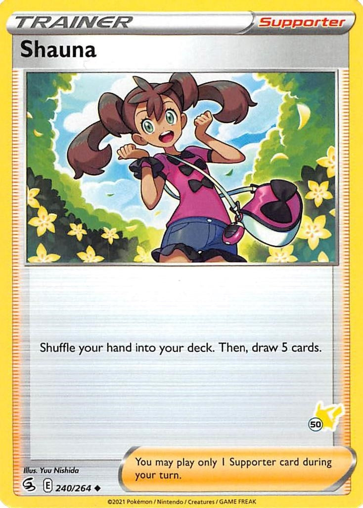 Image for Shauna - 240/264 (#50 Pikachu Stamped) (240/264) (Battle Academy 2022) (BA22) - Pokemon
