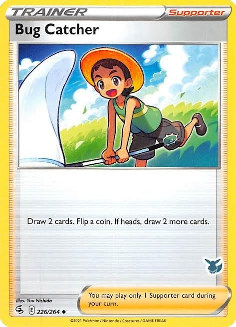 Image for Bug Catcher - 226/264 (Eevee Stamped) (226/264) (Battle Academy 2022) (BA22) - Pokemon
