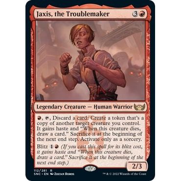 Jaxis, the Troublemaker (112) (Streets of New Capenna) - PokeBox USA