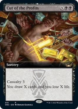 Cut of the Profits (Extended Art) (419) (Streets of New Capenna)