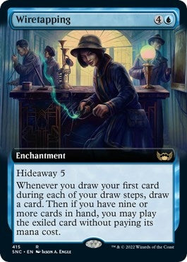 Wiretapping (Extended Art) (415) (Streets of New Capenna)