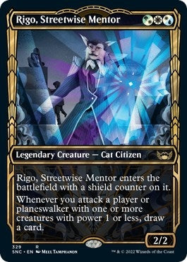Rigo, Streetwise Mentor (Showcase) (329) (Streets of New Capenna)